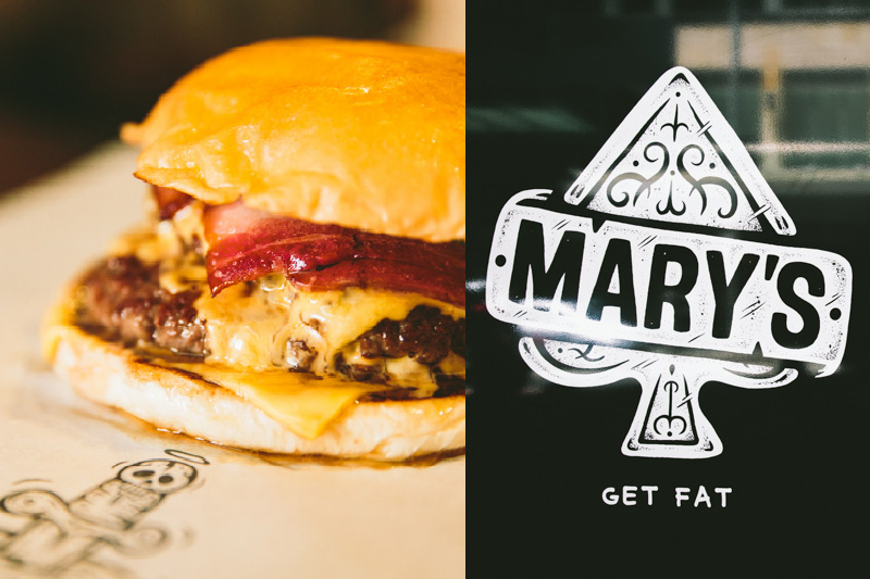 【澳洲】暗黑系汉堡强势来袭,重口味汉堡你敢尝试吗?|Mary's Burger @CBD-最美食